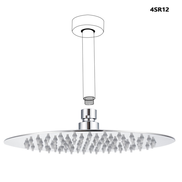 HHK HOME Rain Rain Shower Head 1.8 GPM GPM Wayfair